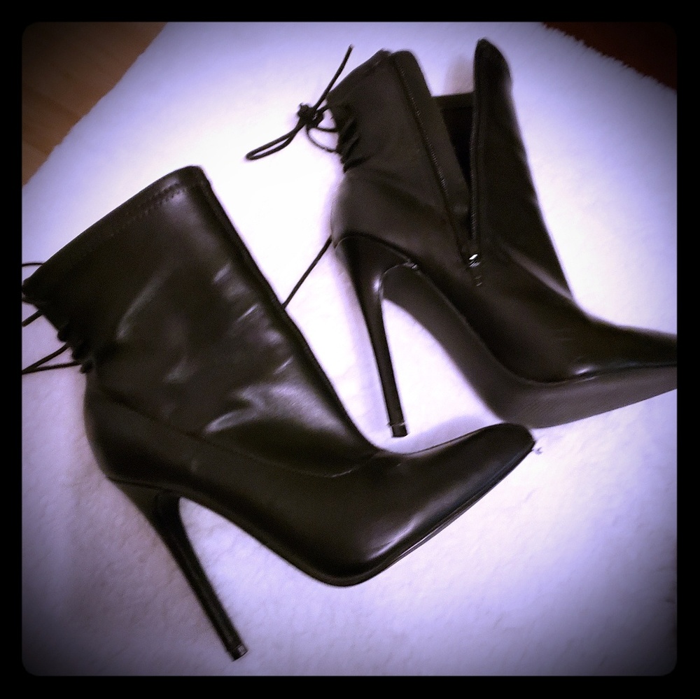Black Booties - image 1